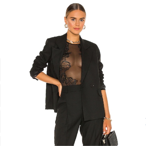 NWT - Bluebella Etienne Black Embroidered Mesh Bodysuit - Small - Picture 10 of 14